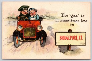 The Gas Is Sometimes Low In Bridgetown Connecticut Cute Couples Posted Postcard