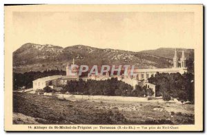 Postcard Abbey of St Michel de Frigolet in Tarascon North West taking view