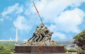 US Marine Corps War Memorial Iwo Jima, Arlington, Virginia, USA Unused 