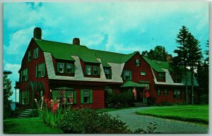 Roosevelt Cottage Campobello Island New Brunswick Canada UNP Chrome Postcard G7