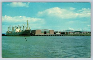 Keefer Terminal, Thunder Bay Ontario, Vintage Chrome Postcard