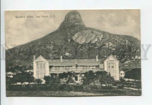 443200 South Africa Cape Town Queens Hotel Sea point Vintage postcard