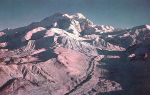 Vintage Postcard 1977 Mt. McKinley Highest Peak On North American Con. Alaska AK
