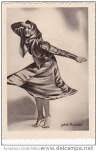 GARBATI CIGARETTE CARD FAMOUS DANCERS NO 151 ERIKA LINDNER