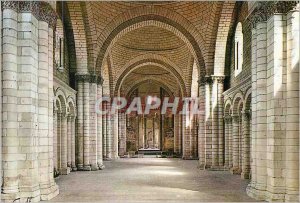 Modern Postcard Fontevrault Abbey (Maine et Loire) nave of the abbey church (...