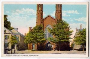 Second Church (Unitarian), Salem MA