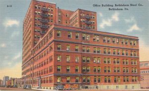 Postcard Office Building Bethlehem Steel Bethlehem PA