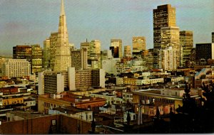 California San Francisco Skyline Showing Skyscrapers