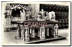 Old Postcard Brou Church Tomb of Philibert le Beau