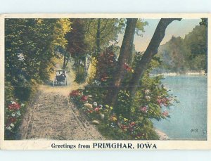 W-border COUNTRY ROAD Primghar - Near Spencer & Sheldon & Cherokee IA AD7268