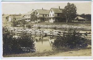 Kokad-jo ME Kokad-jo Inn Real Photo RPPC Postcard