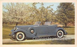 1933 Packard Detroit, Michigan, USA  Automotive Postcard