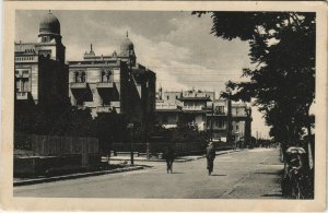 PC EGYPT, HELIOPOLIS STREET, Vintage Postcard (b39509)