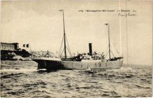 CPA Paquebot LE DANUBE Messageries Maritimes SHIPS (703797)