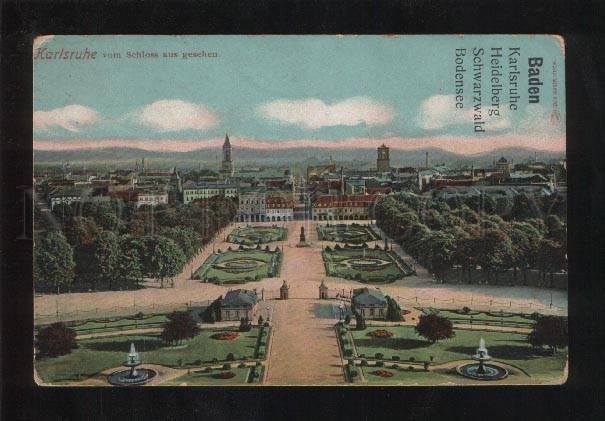 059266 GERMANY Karlsruhe vom Schloss aus gesehen 