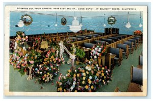 c1940's Belmont Sea Food Grotto Long Beach California CA Postcard