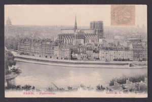 FRANCE, Postcard RPPC, Paris, General view