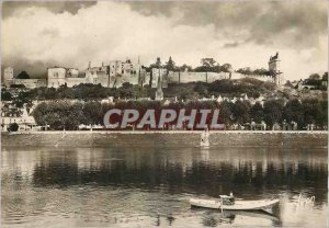 Modern Postcard Chinon Indre et Loire Chateau and Vienna