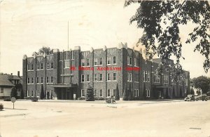 NE, Fremont, Nebraska, RPPC, Municipal Auditorium, LL Cook Photo