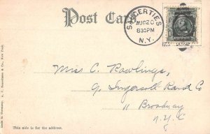 Saugerties New York West Shore Train Station Vintage Postcard AA43089