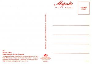 Canada - BC, Fraser Canyon. Hell's Gate  (Aerial Lift)