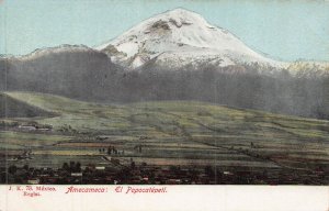 MEXICO~AMECAMECA POPOCATEPETL~1900s POSTCARD