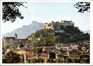 Austria Salzburg Mit Dem Untersberg