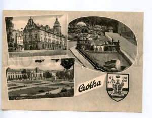 239057 GERMANY GOTHA old collage photo postcard