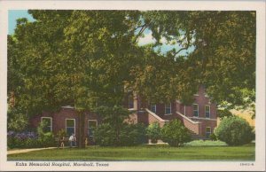 Postcard Kahn Memorial Hospital Marshall Texas TX