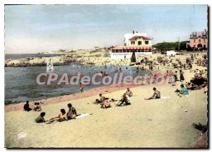 Postcard Modern Croisic beach in Port Lin