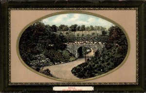 Hull East Riding of Yorkshire The Maze East Park Vintage Postcard