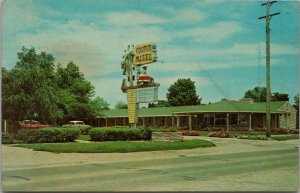 Cooper Motel Tuscola IL Postcard PC443