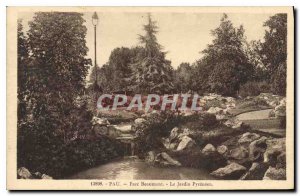 Old Postcard Pau Parc Beaumont Garden Pyreneen