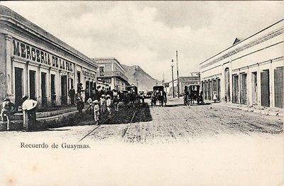 Mexico -- RECUERDO de GUAYMAS  postcard