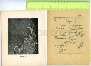 255347 Part Moon MAP POSTER from Halperson Atlas of Moon