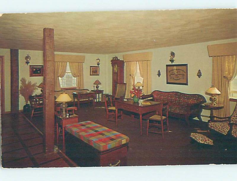 Pre-1980 MOTEL SCENE Homestead - Near Amana & Cedar Rapids City Iowa IA G6846