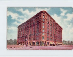 Postcard Brown Palace Hotel, Denver, Colorado