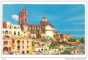 Parcial view Taxco,  Mexico, 40-60s