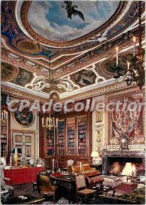 Modern Postcard Chateau of Vaux le Vicomte The Library