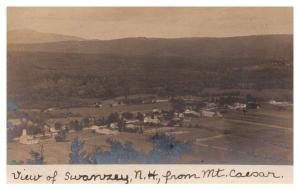 Aerial View of Swanzey New Hampshire  from Mt.Caesar RPC