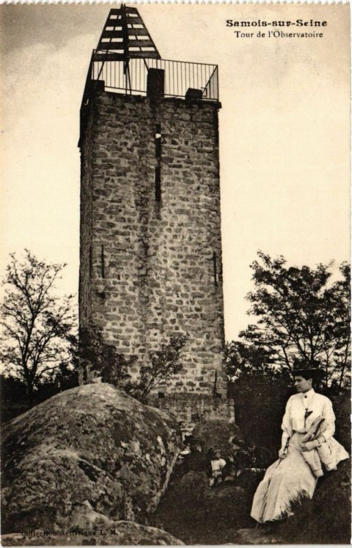 CPA SAMOIS-sur-SEINE - Tour de l'Observatoire (292793)