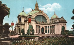 Vintage Postcard Festival Hall Pan. Pac. Int. Expo San Francisco California CA