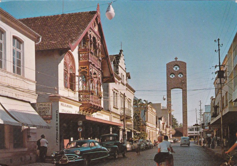 BLUMENAU, Santa Catarina, Brazil , 1940-60s; Street View