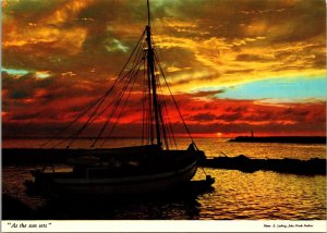 As the Sun Sets Southern Florida Postcard PC64