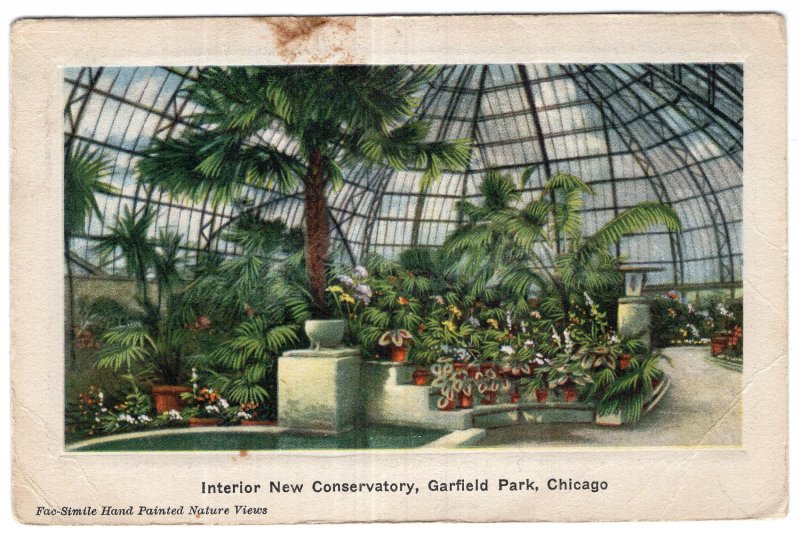 Chicago, Interior New Conservatory, Garfield Park