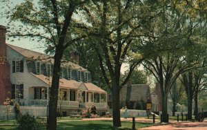 Postcard Christiana Campbell's Famous Tavern On Waller St. Williamsburg Virginia