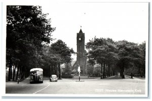 1951 New Reformed Church Zeist Netherlands Unposted Vintage RPPC Photo Postcard