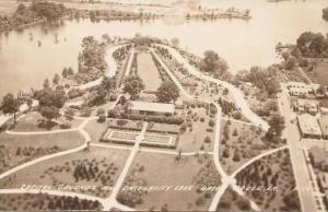 LP87  Baton Rouge, Louisiana, LA, postcard, Aerial View, 