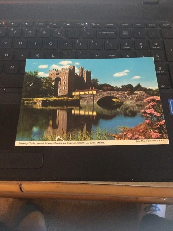 Vtg Postcard: Bunratty Castle, Between Limerick and Shannon Airport - Ireland