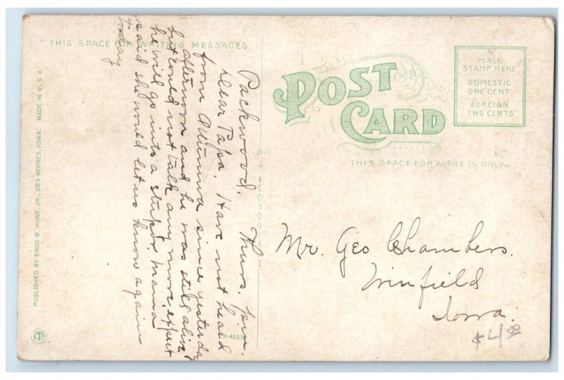 Bird's Eye View Administration Bldg. Pavilion Iowa State Fair Grounds Postcard